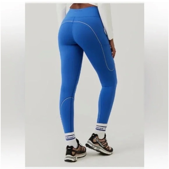 Outdoor Voices FrostKnit 7/8 Leggings Blue White Size Small Approximate - Picture 4 of 15